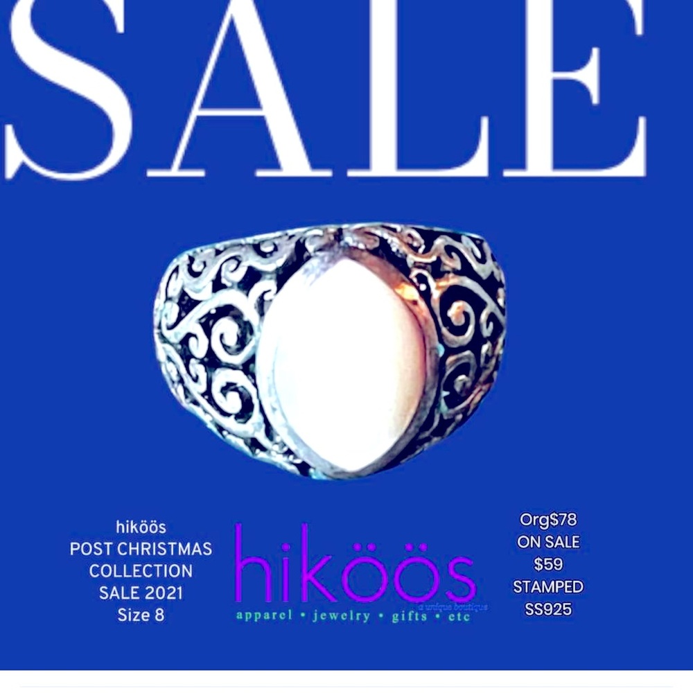 Gorgeous magic moonstone ring SZ 8 ss